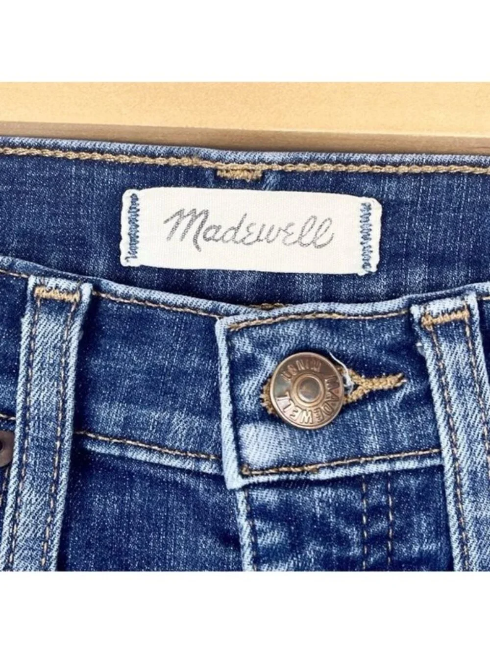 Madewell slim straight